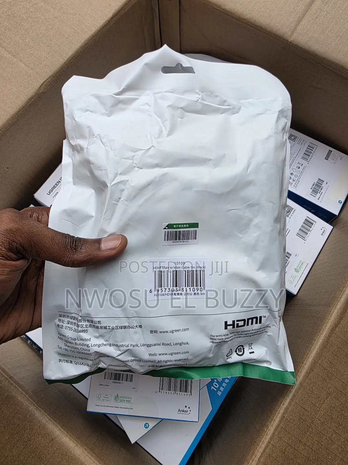 Ugreen Hdmi Cable 4k Length 5meters