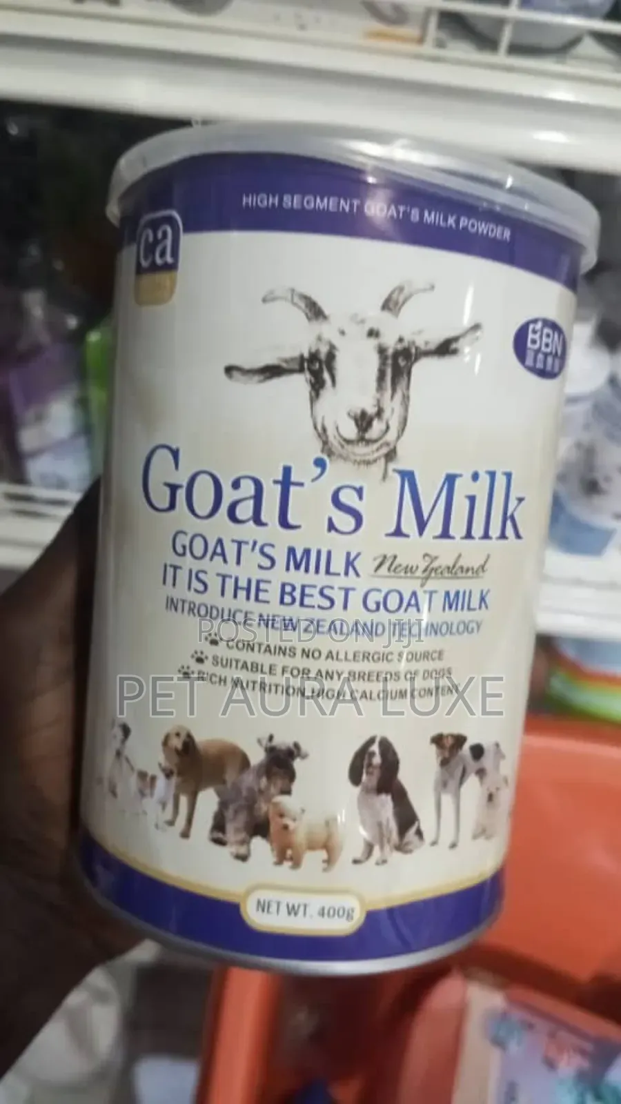 Goat Milk for Both Dog and Cat