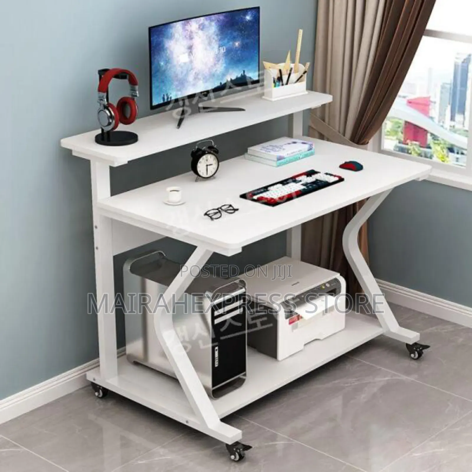 80cm Small Computer Desk For Bedroom Or Bedside Use T361