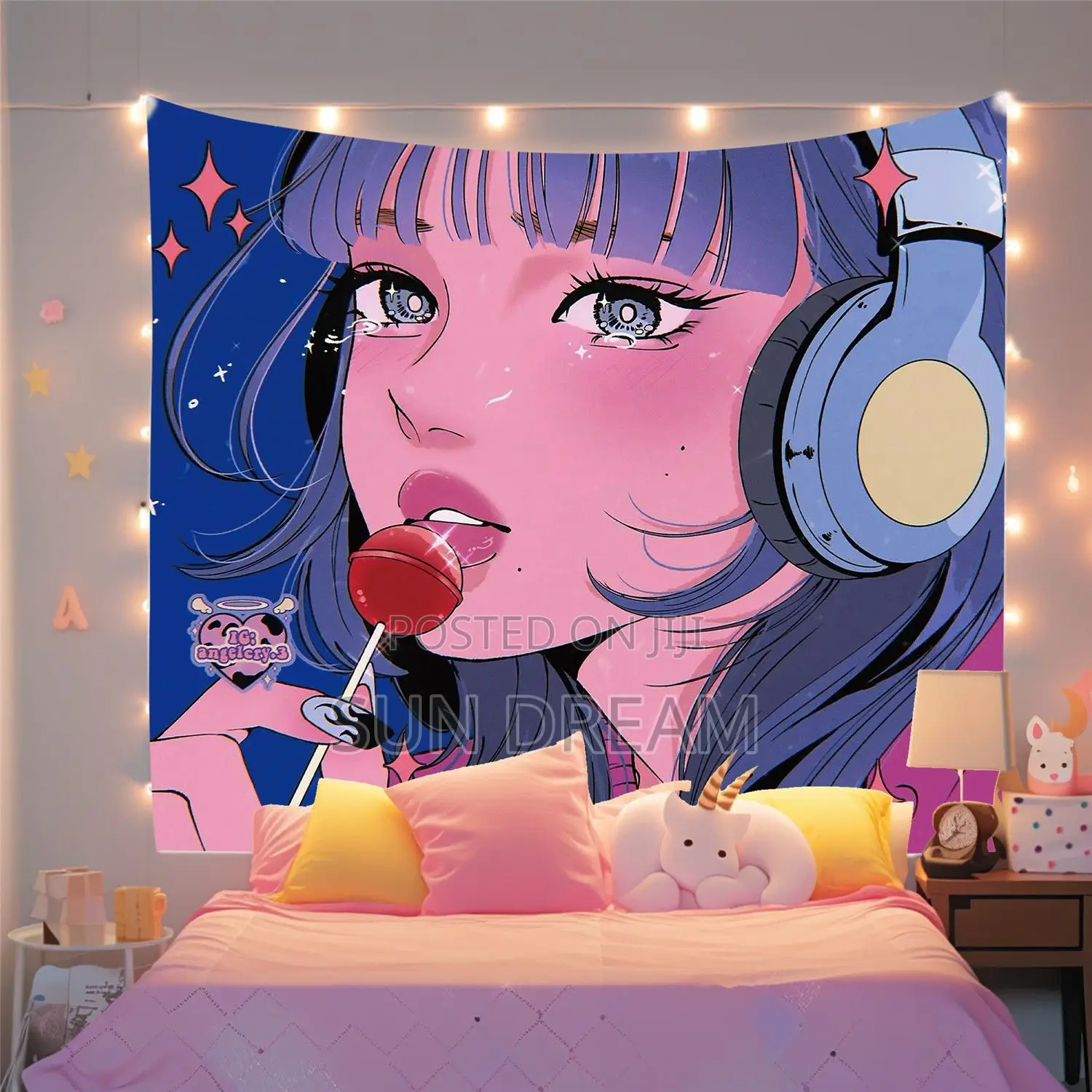 Bedroom Background Wall Decoration Home Decoration Table Cloth