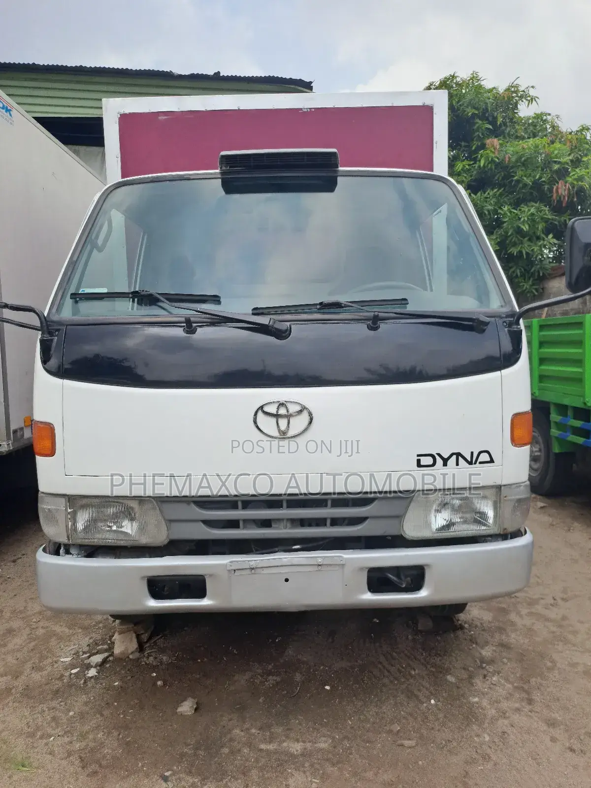 Toyota Dyna150 Covered Body 2002 White