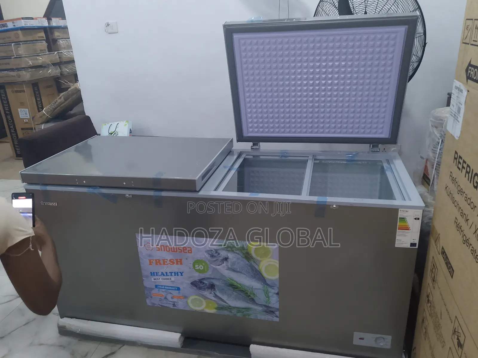 Snowsea Bd700 Industrial Size Deep Freezer