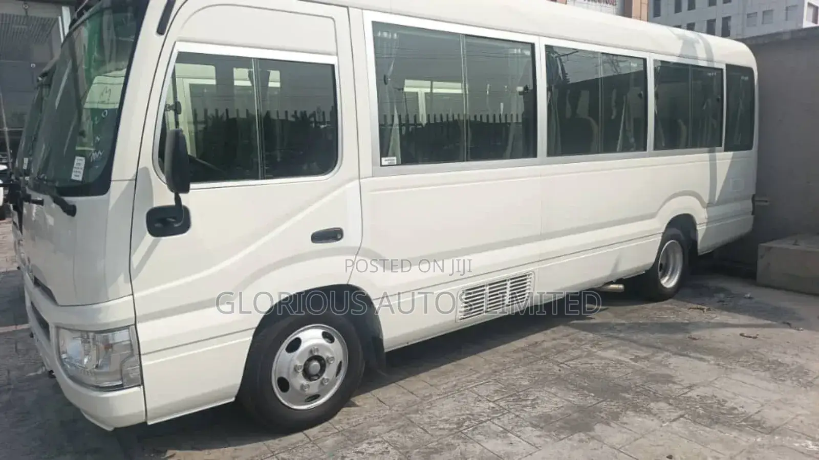 New Toyota Coaster 2025 White