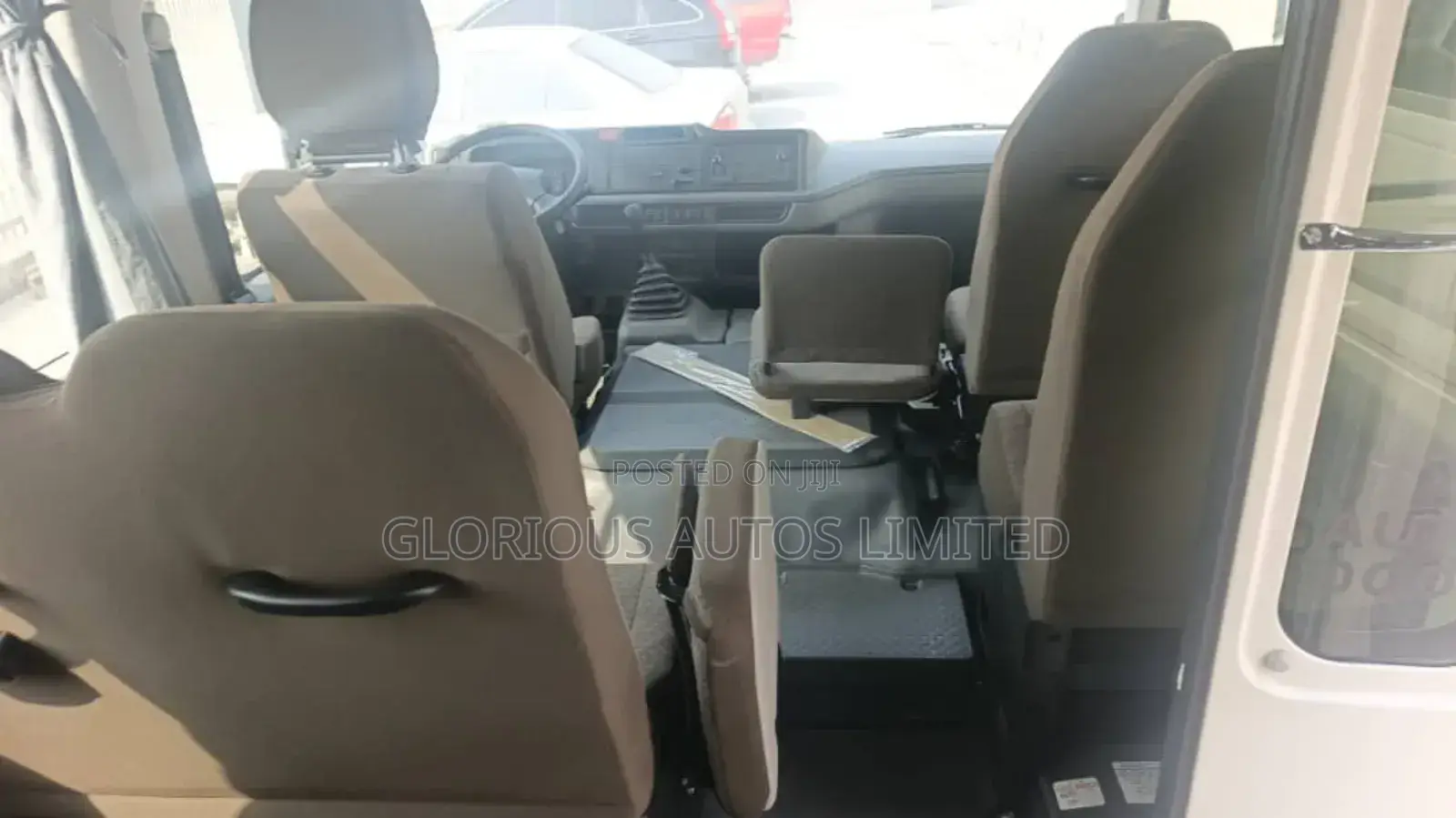 New Toyota Coaster 2025 White