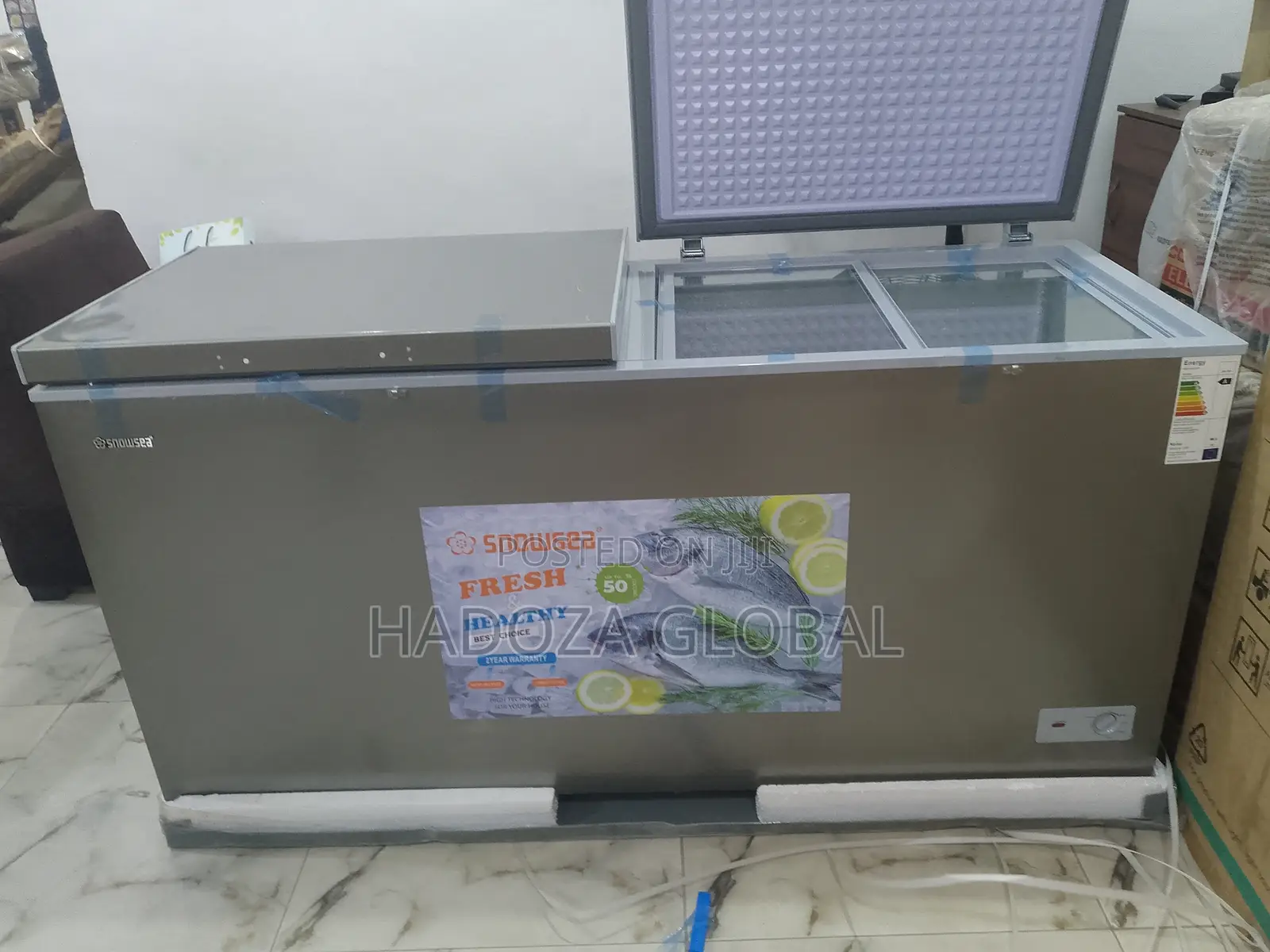 Snowsea Bd700 Chest Freezer With Inner Basket