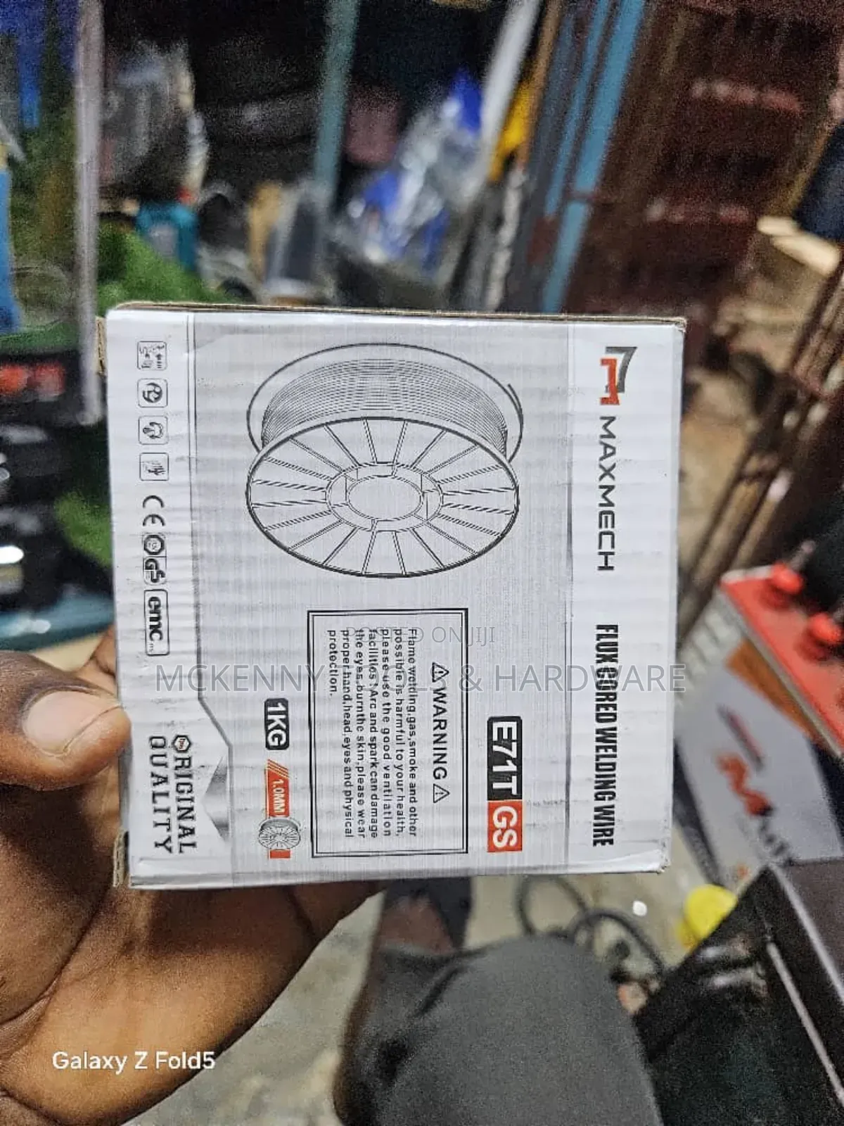 Maxmech E71t-Gs Flux Cored Welding Wire.