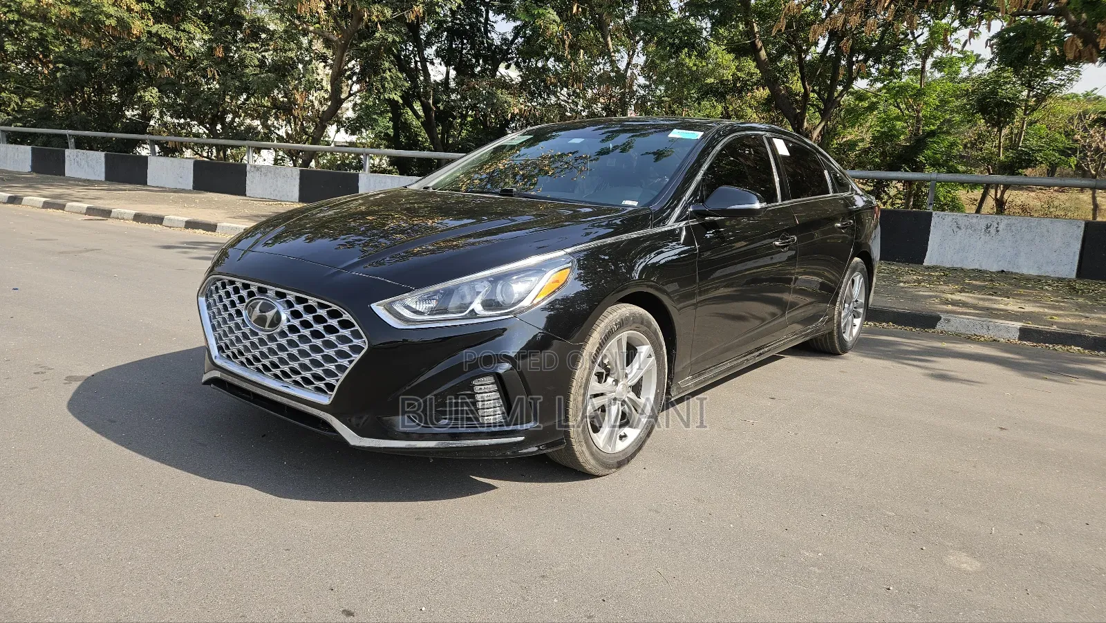 Hyundai Sonata Sport 2018 Black