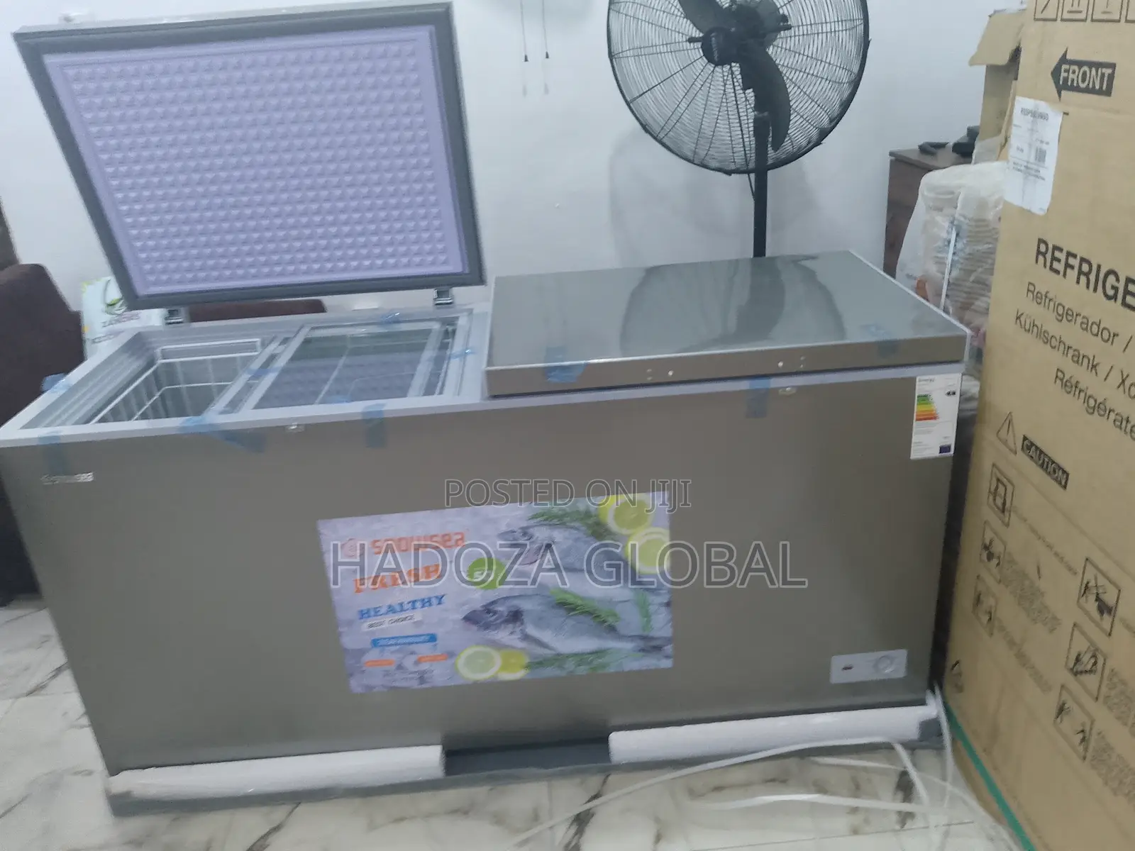 Snowsea Bd700 Deep Freezer With Wide Interior