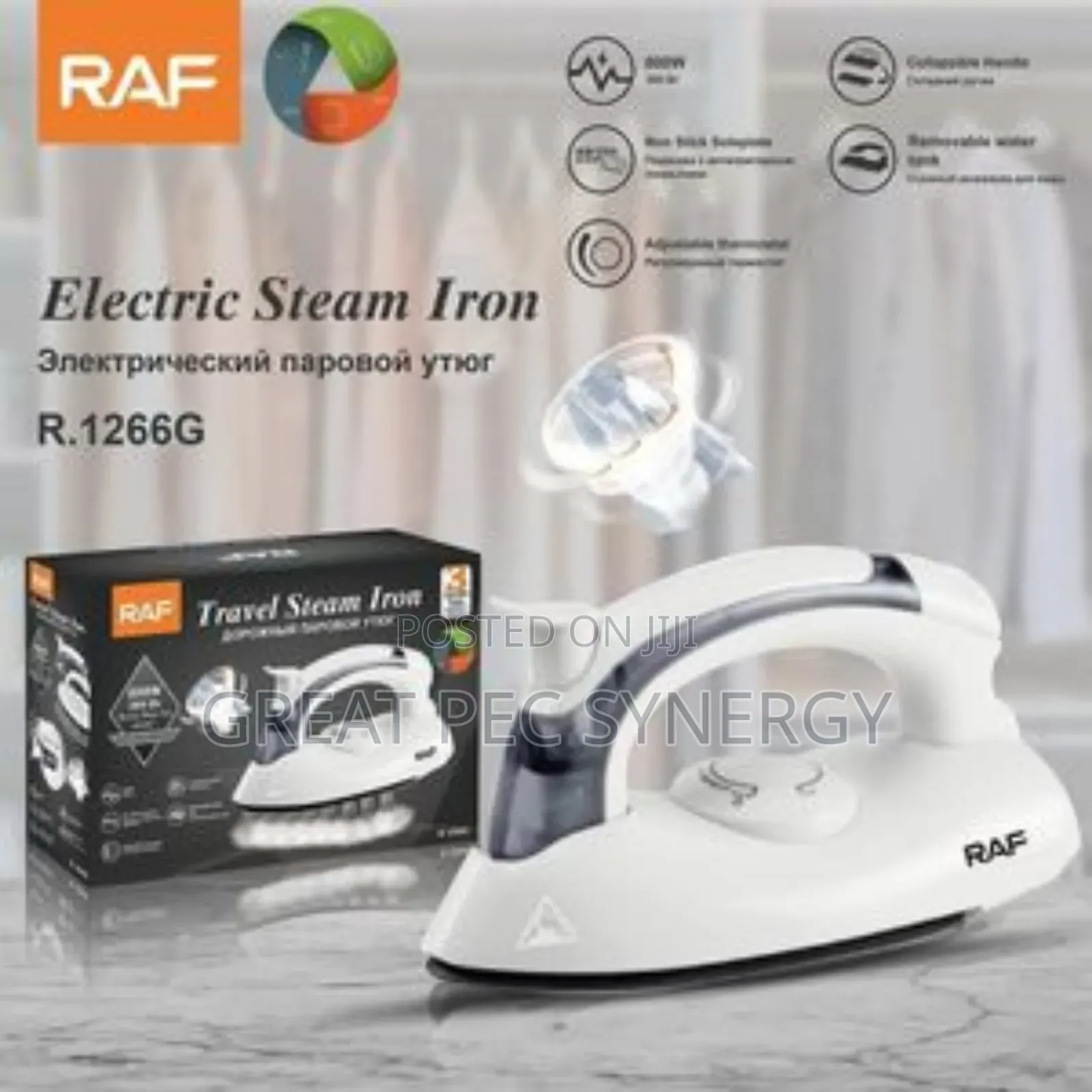 Raf Travel Steam Iron