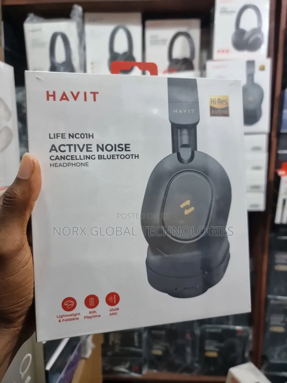 Havit H668bt Life Nc01h Active Noise Cancelling Wireless Headphones