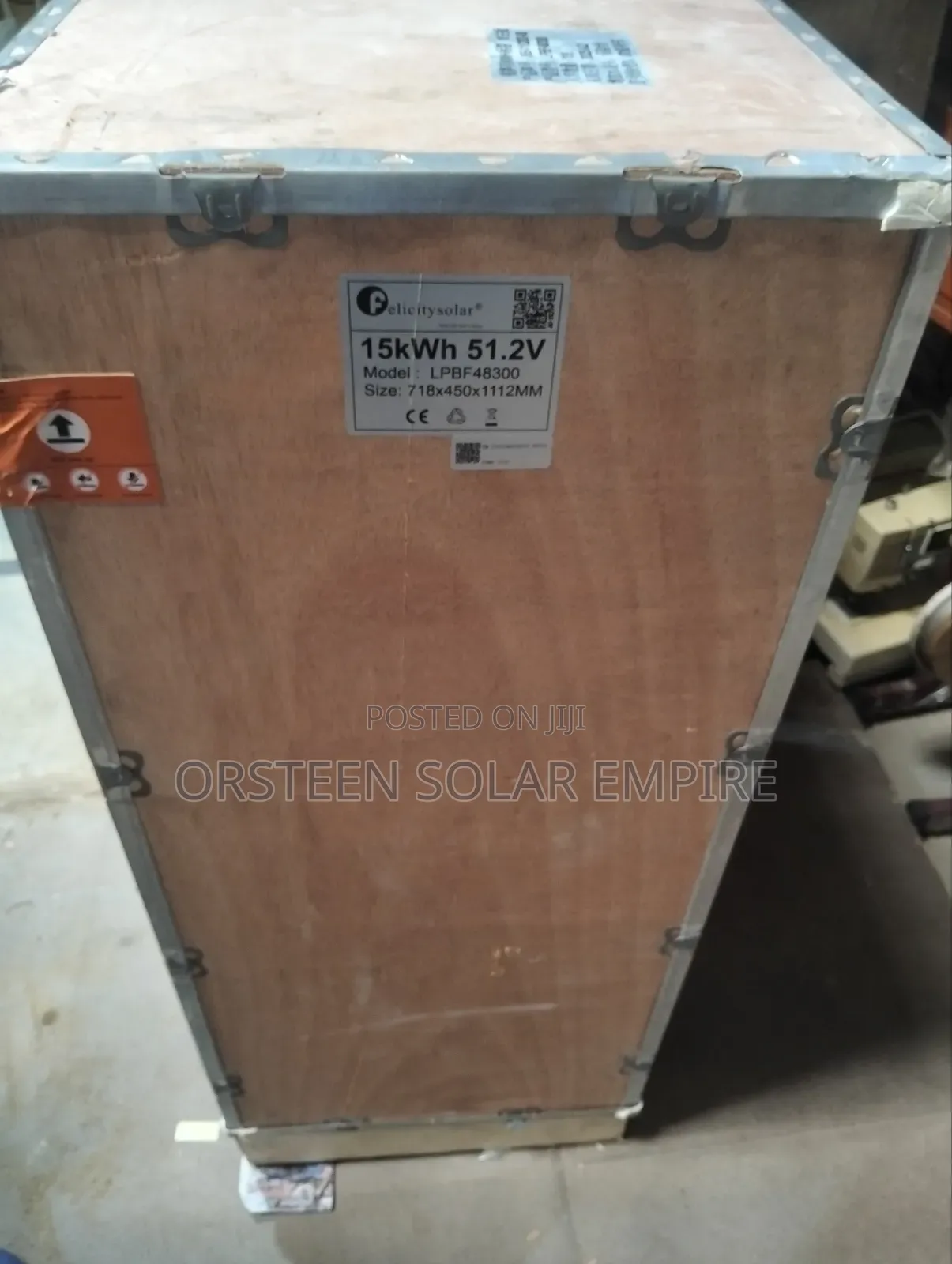 Felicity 15 KWH Lithium Battery