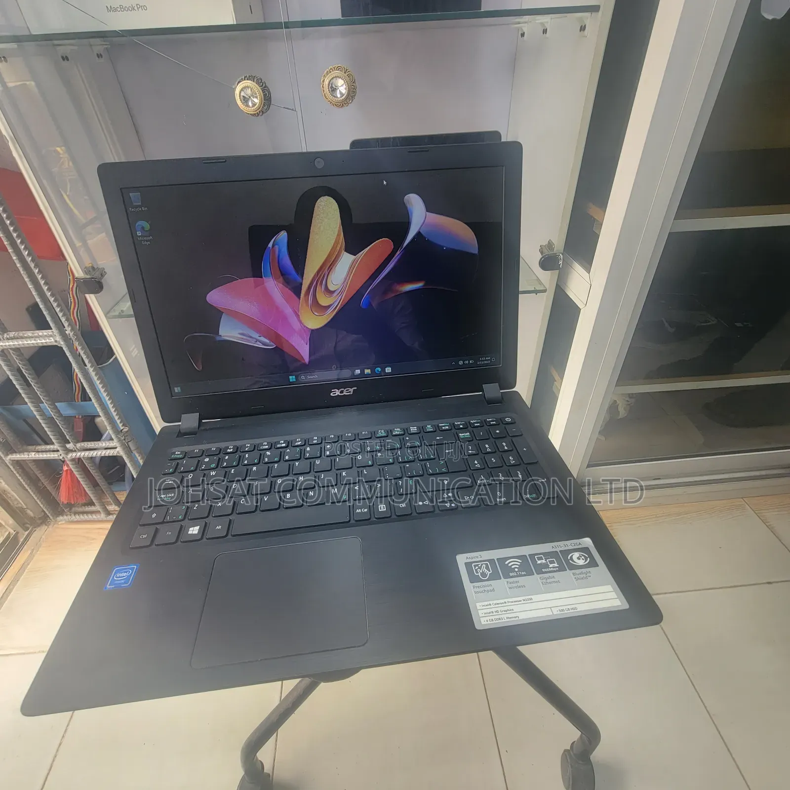 Laptop Acer Aspire 3 4GB Intel Celeron HDD 500GB