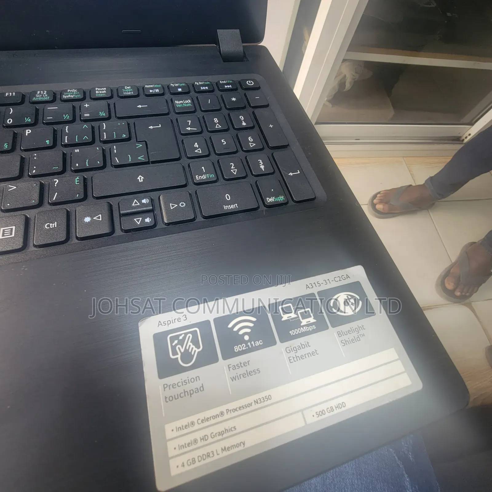 Laptop Acer Aspire 3 4GB Intel Celeron HDD 500GB