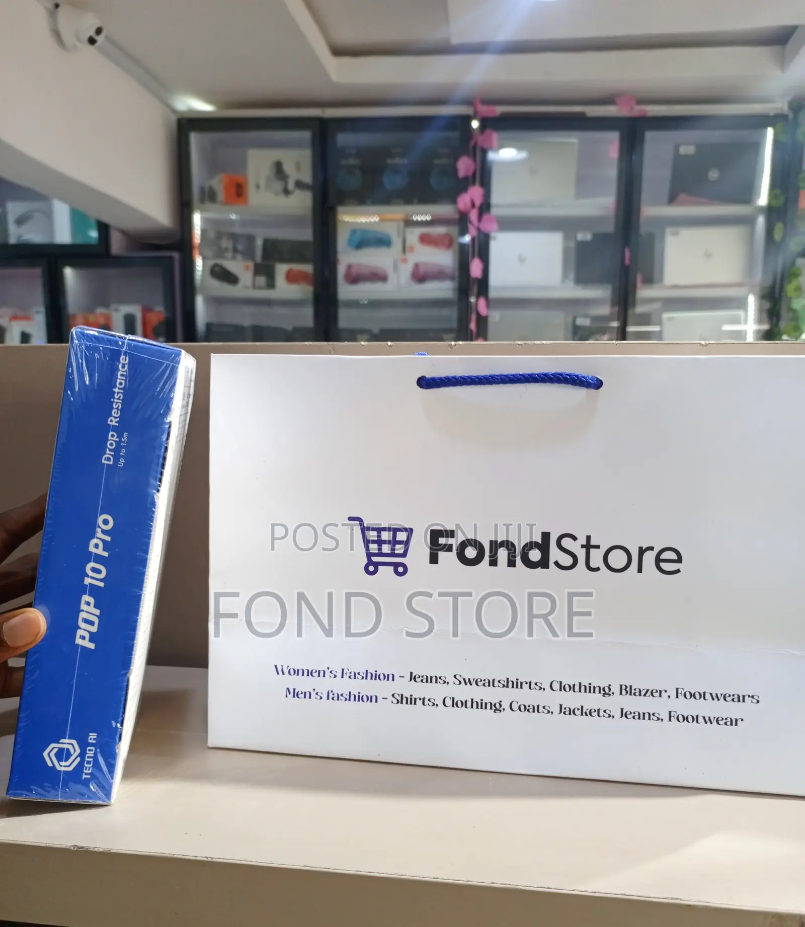 New Tecno Pop 10 Pro 128 GB Black