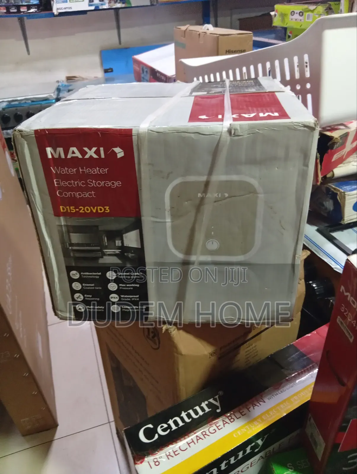 Maxi Water Heater Electric Storage Compact