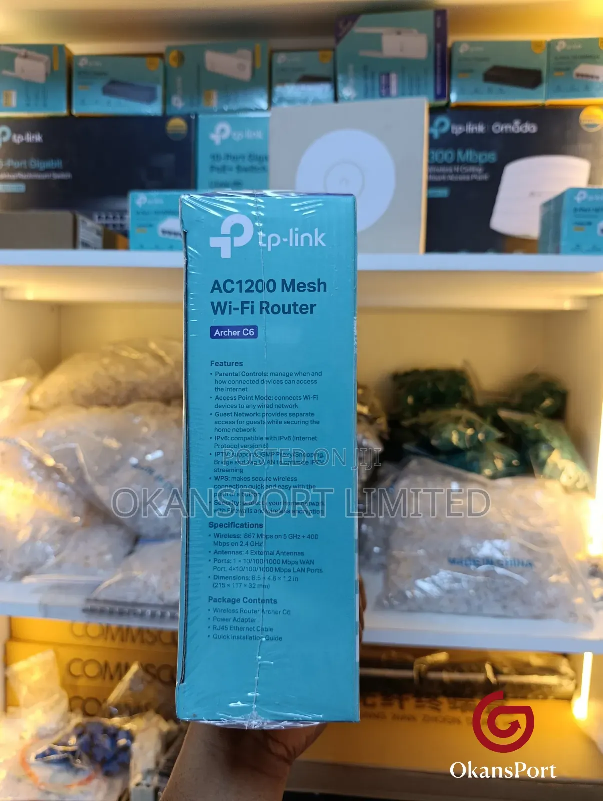 Tp-Link Archer C6 C20 Ac1200 Mesh Wifi Router C5 C50 C60 C80 Ax20 Ax73