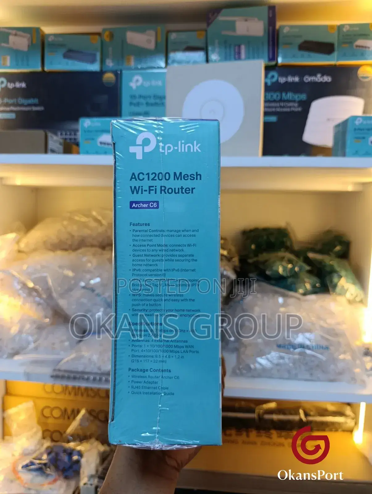 Tp-Link Archer C6 C20 Ac1200 Mesh Wifi Router C5 C50 C60 C80 Ax20 Ax73