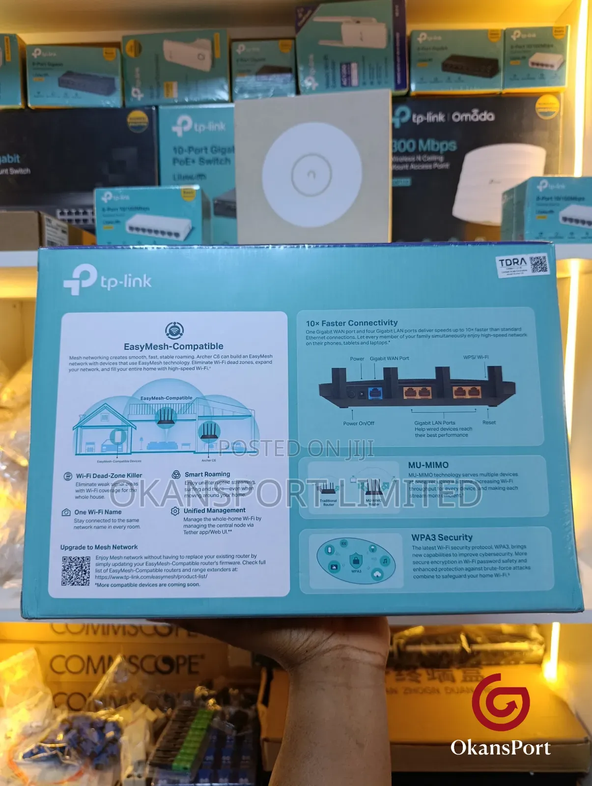 Tp-Link Archer C6 C20 Ac1200 Mesh Wifi Router C5 C50 C60 C80 Ax20 Ax73