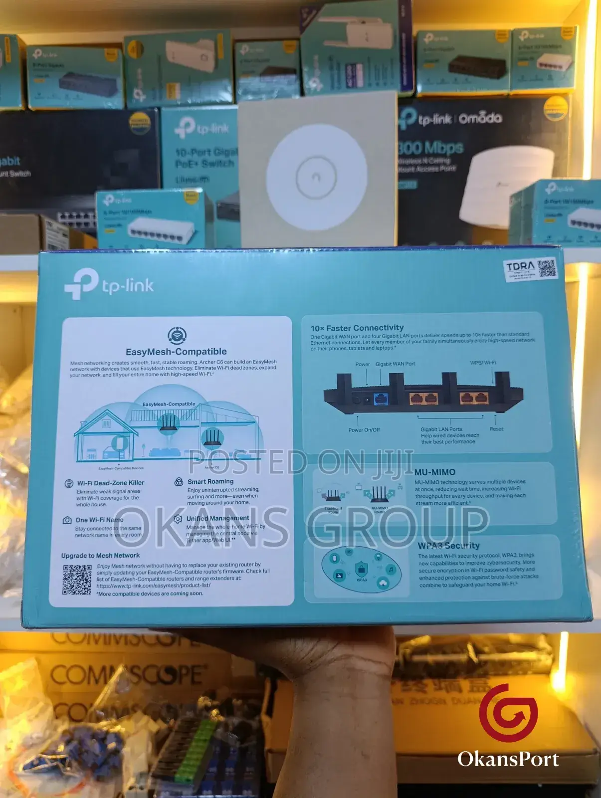 Tp-Link Archer C6 C20 Ac1200 Mesh Wifi Router C5 C50 C60 C80 Ax20 Ax73