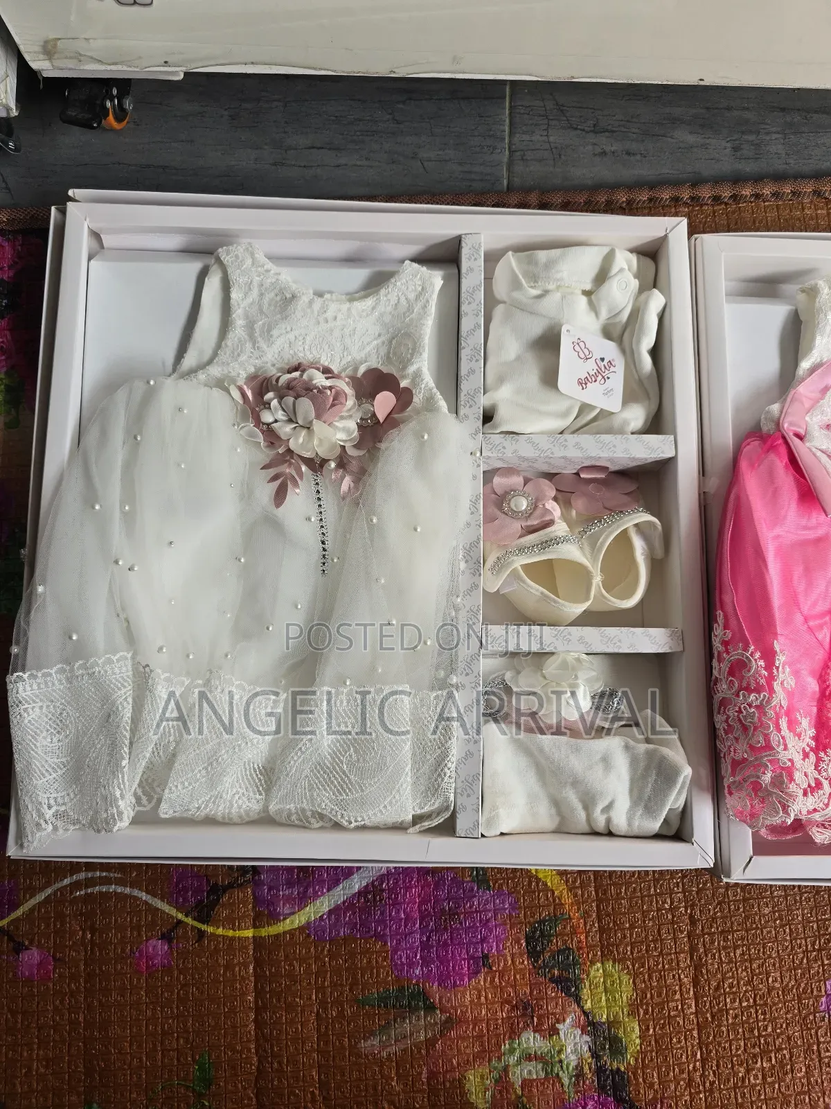 Baby Girl Christening Set