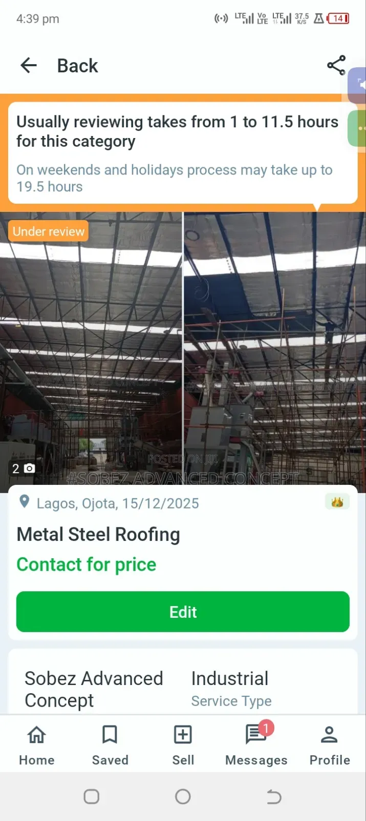 Auditorium Building Roofing