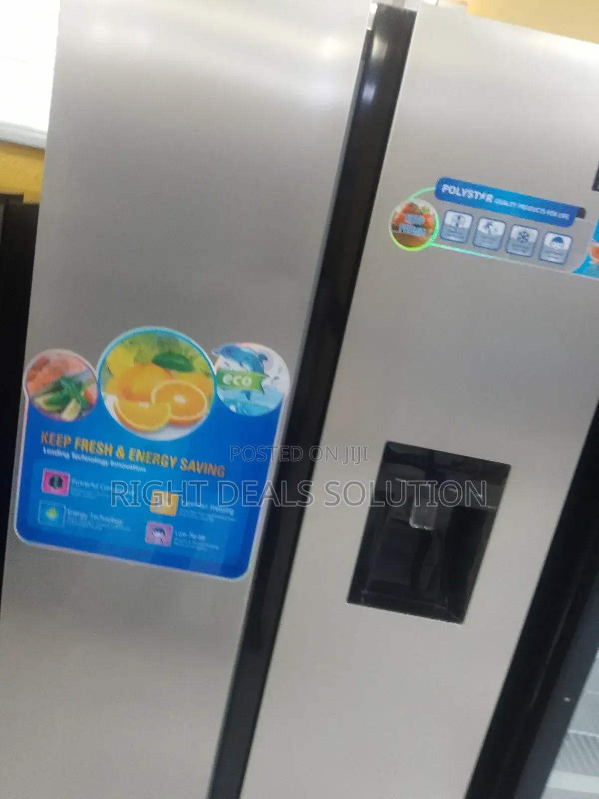 Polystar Inverter Refrigerator | 620l Side-by-Side Design for Stable
