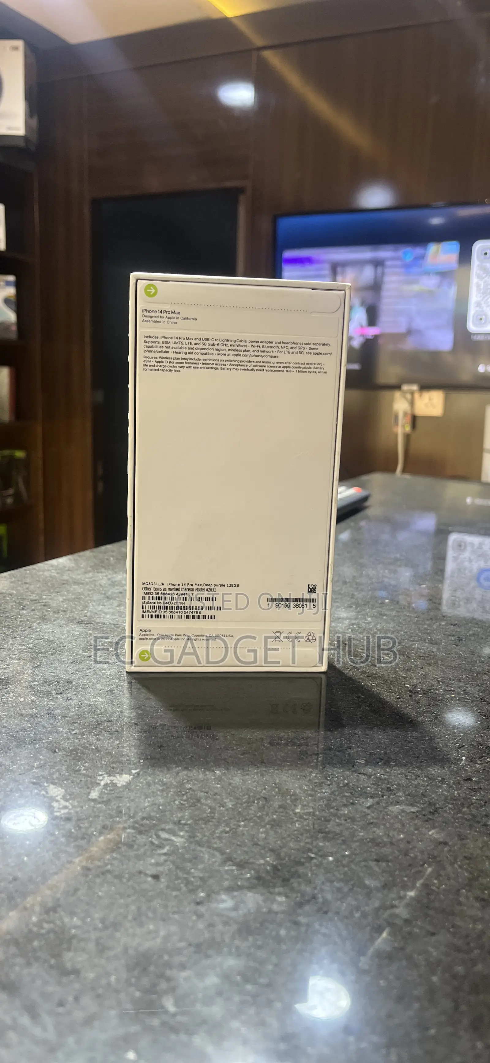 New Apple iPhone 14 Pro Max 128 GB Purple