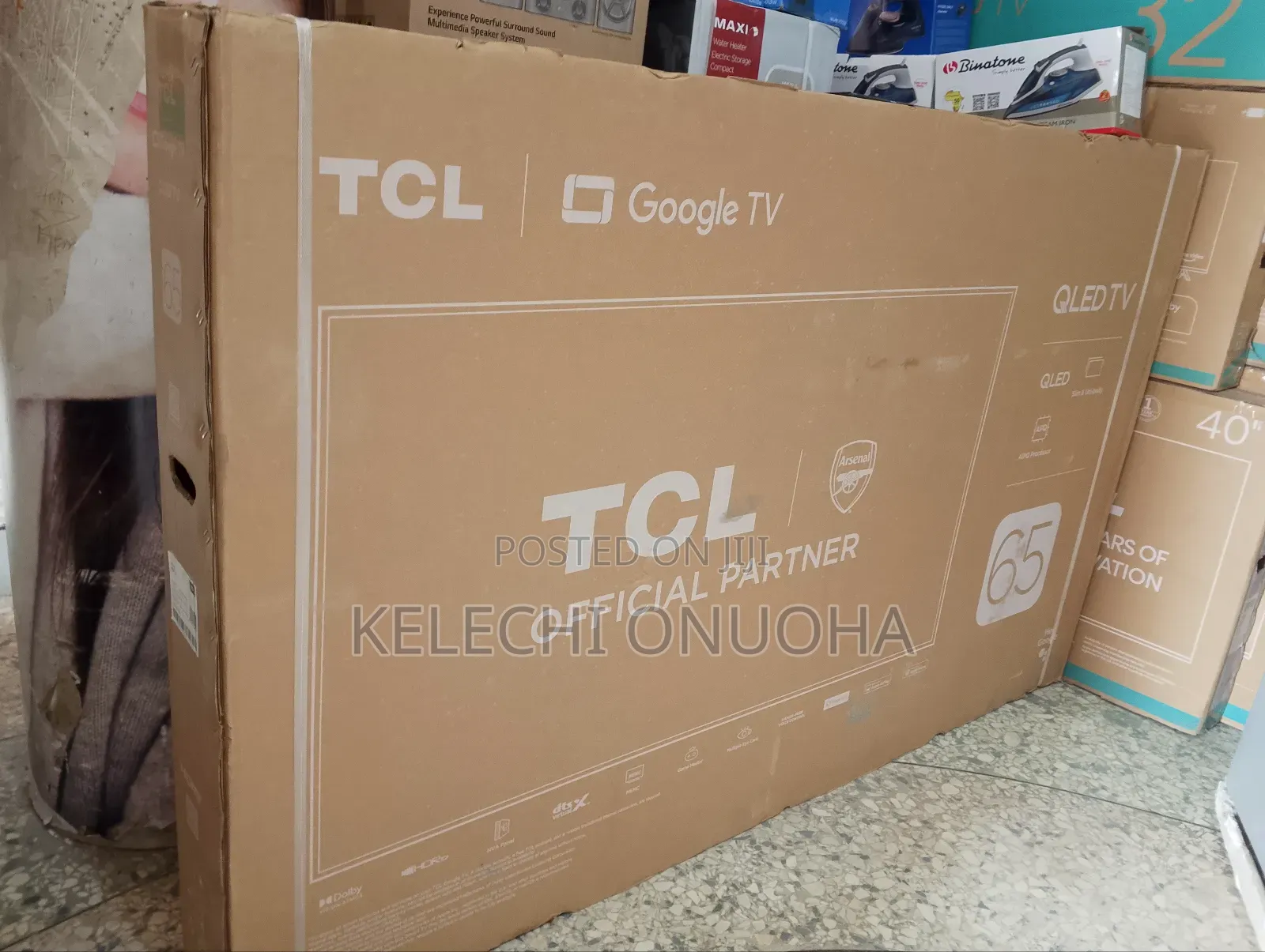TCL 65 Inches Qled Tv High Pictures Resolution