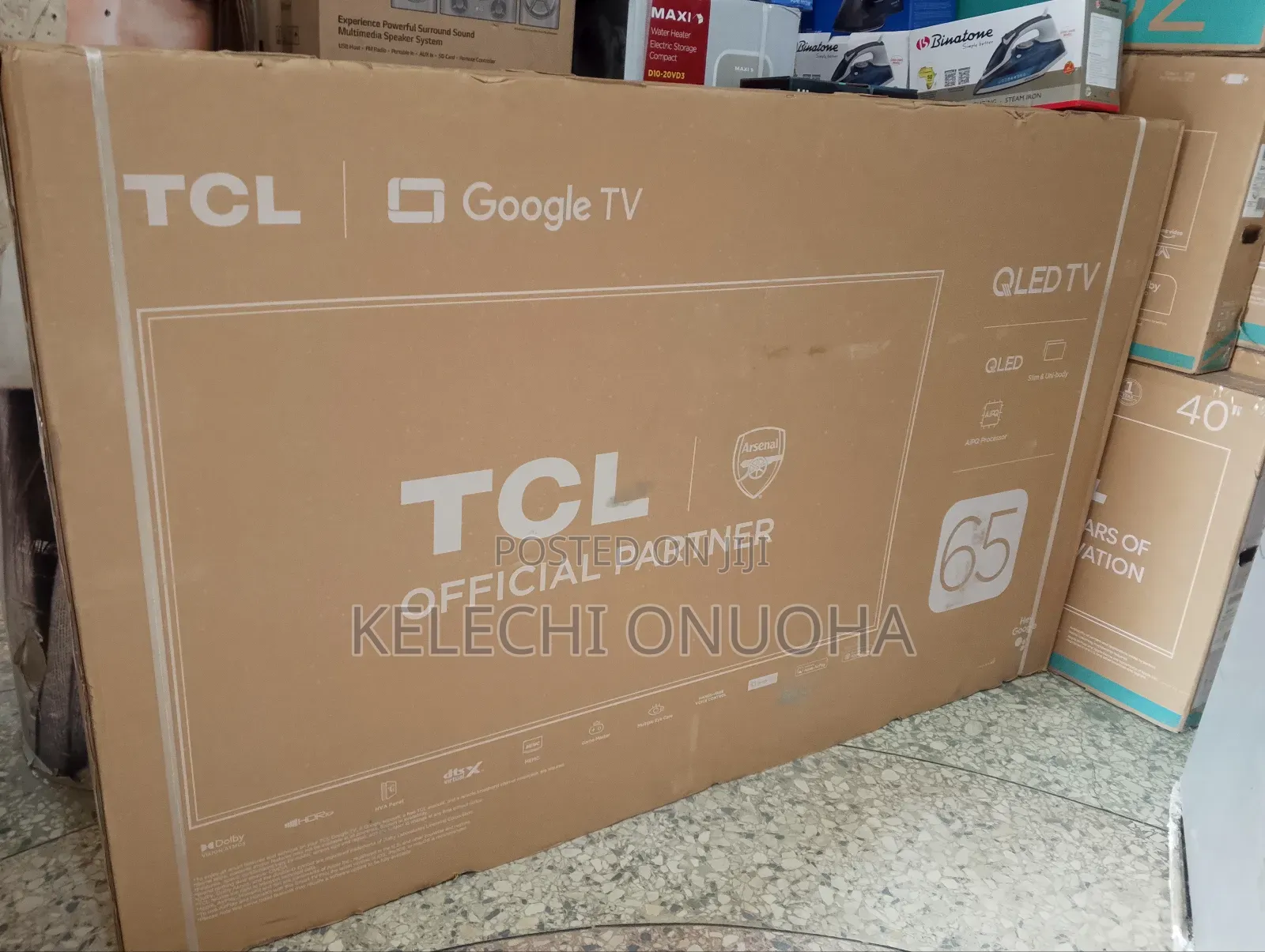 TCL 65 Inches Qled Tv High Pictures Resolution