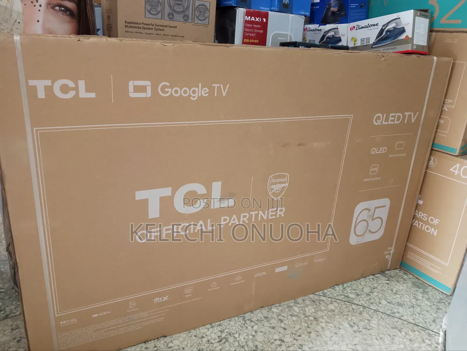 TCL 65 Inches Qled Tv High Pictures Resolution
