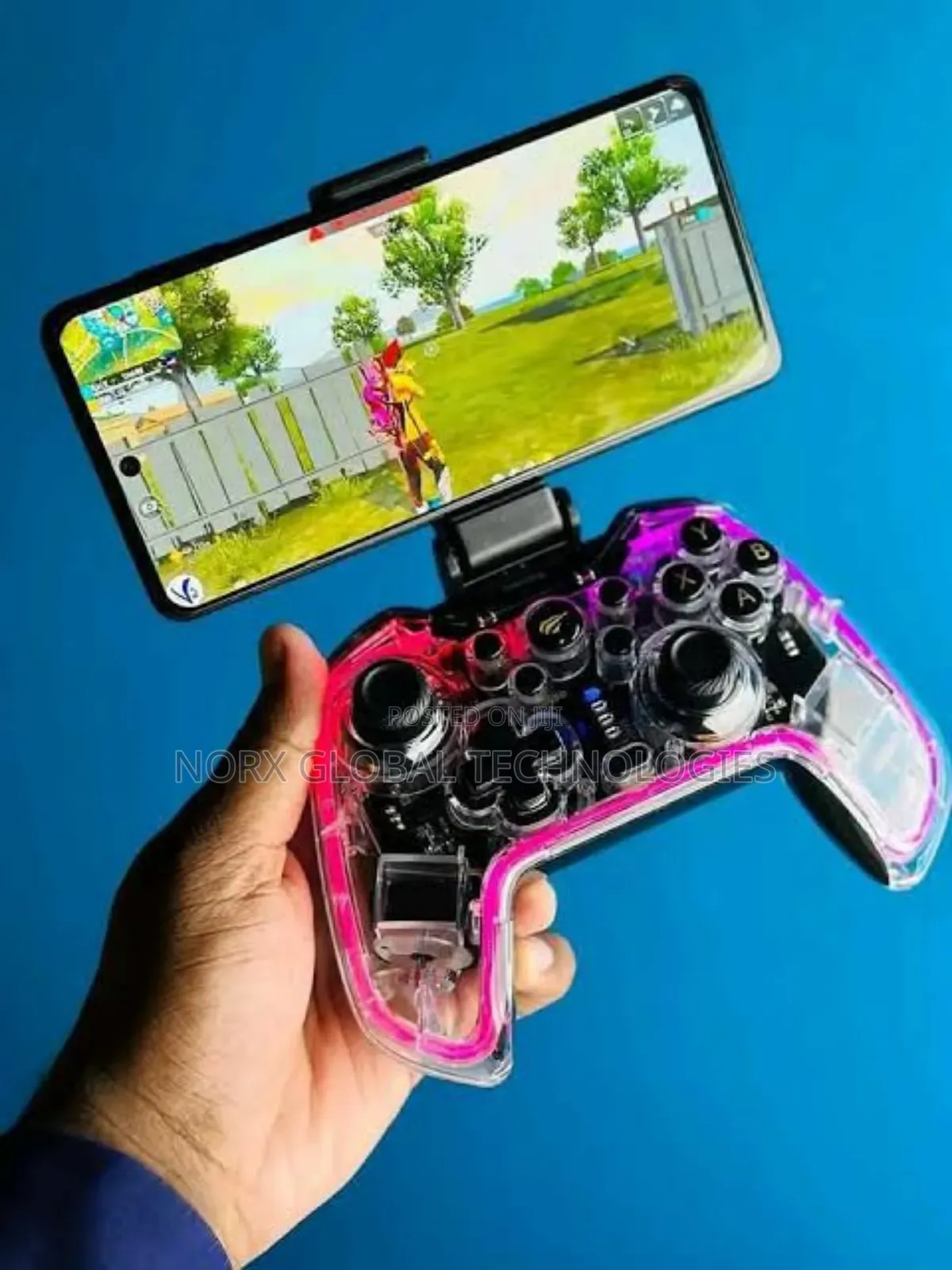 Havit Gamenote G158bt Pro Transparent RGB Bluetooth Vibration Gamepad
