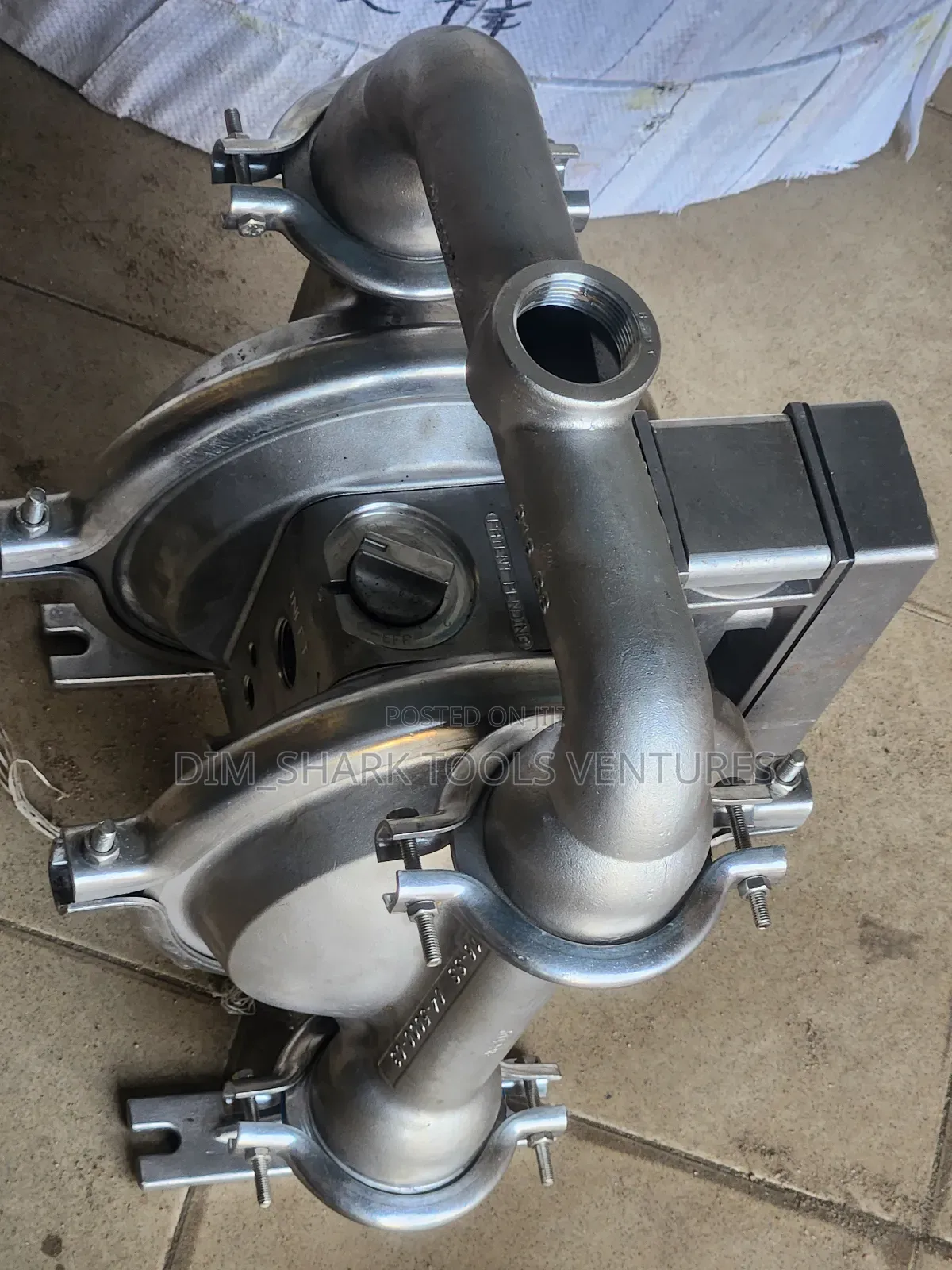Wilden Stainless Steel Air-Operated Double-Diaphragm Transfer Pump(M4)