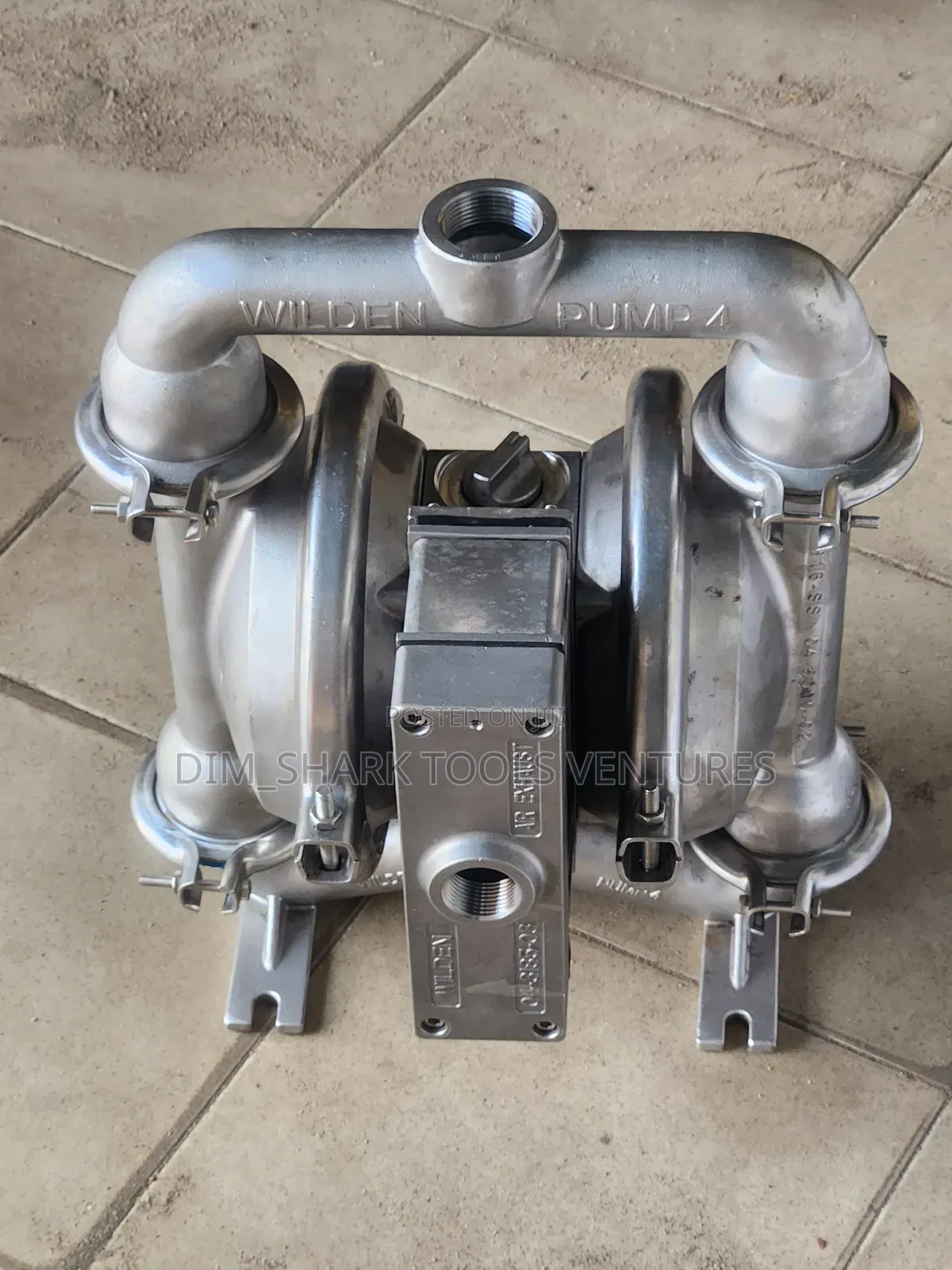 Wilden Stainless Steel Air-Operated Double-Diaphragm Transfer Pump(M4)