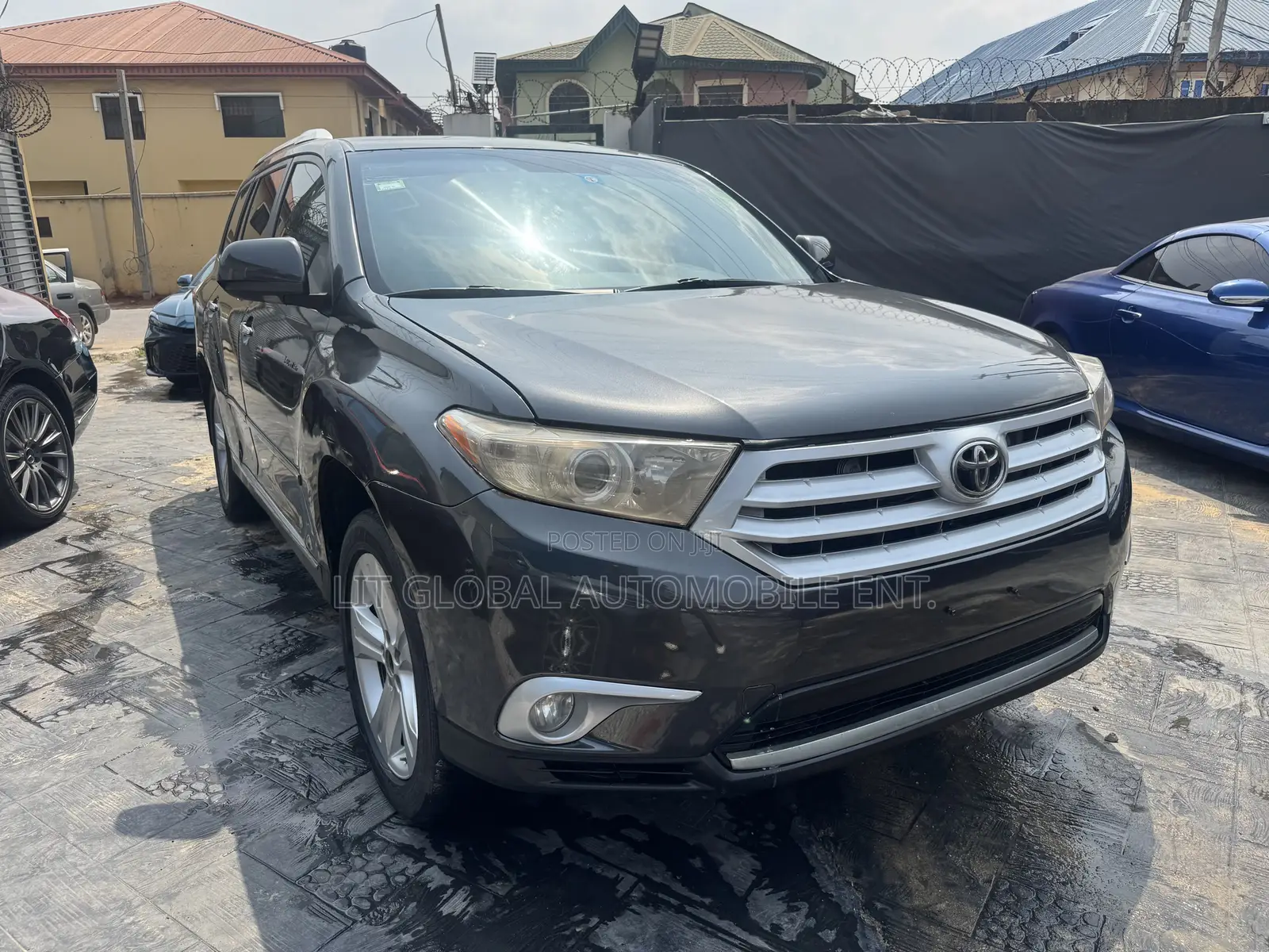 Toyota Highlander Limited 2008 Gray