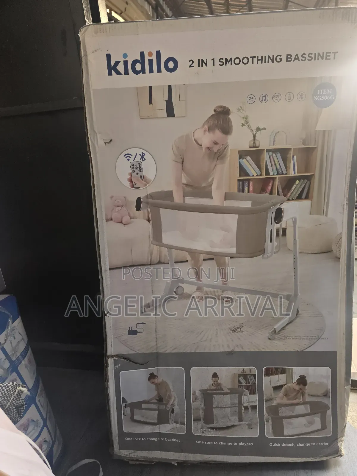 Kidilo Smoothing Bassinet
