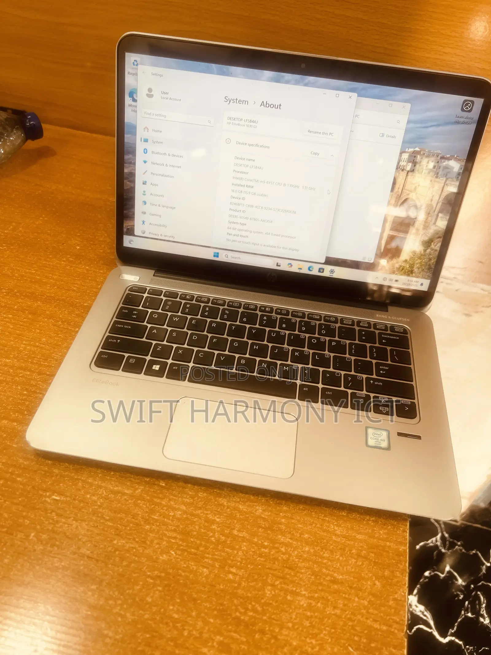Laptop HP EliteBook 1030 G1 16GB Intel Core 5 SSD 256GB