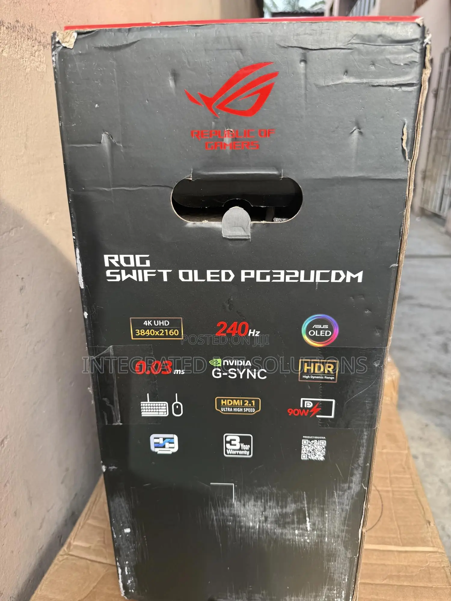 Asus Rog Swift Oled Monitor