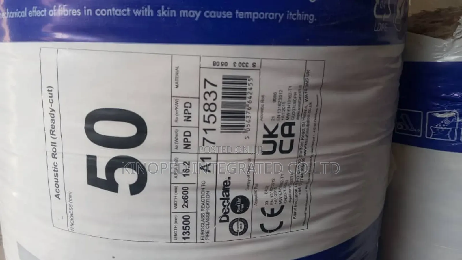 Knauf Rockwool Acoustic Roll 50mm