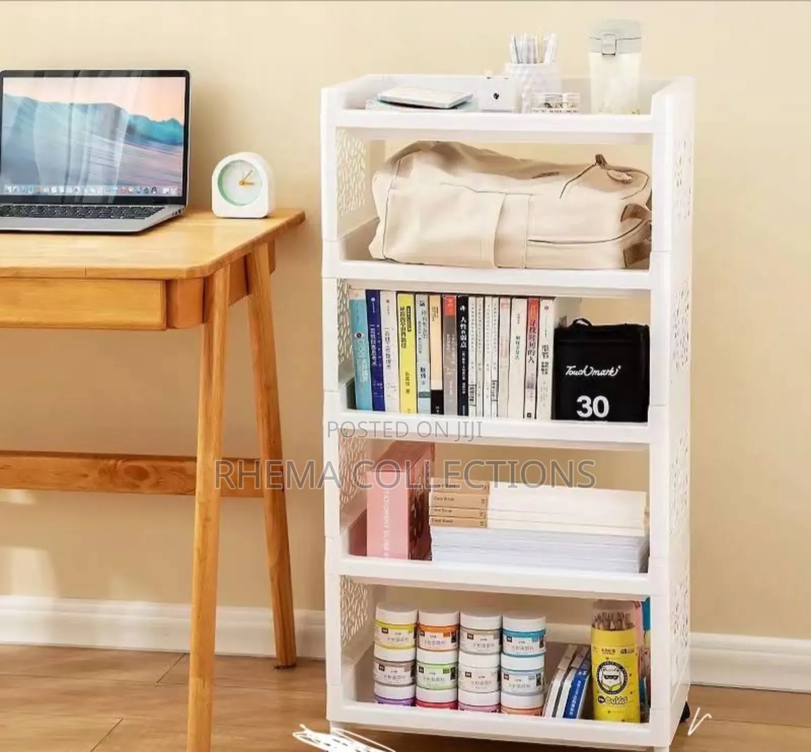 4-Layers Multifunctional Thick Quality Plastic Storage Rack