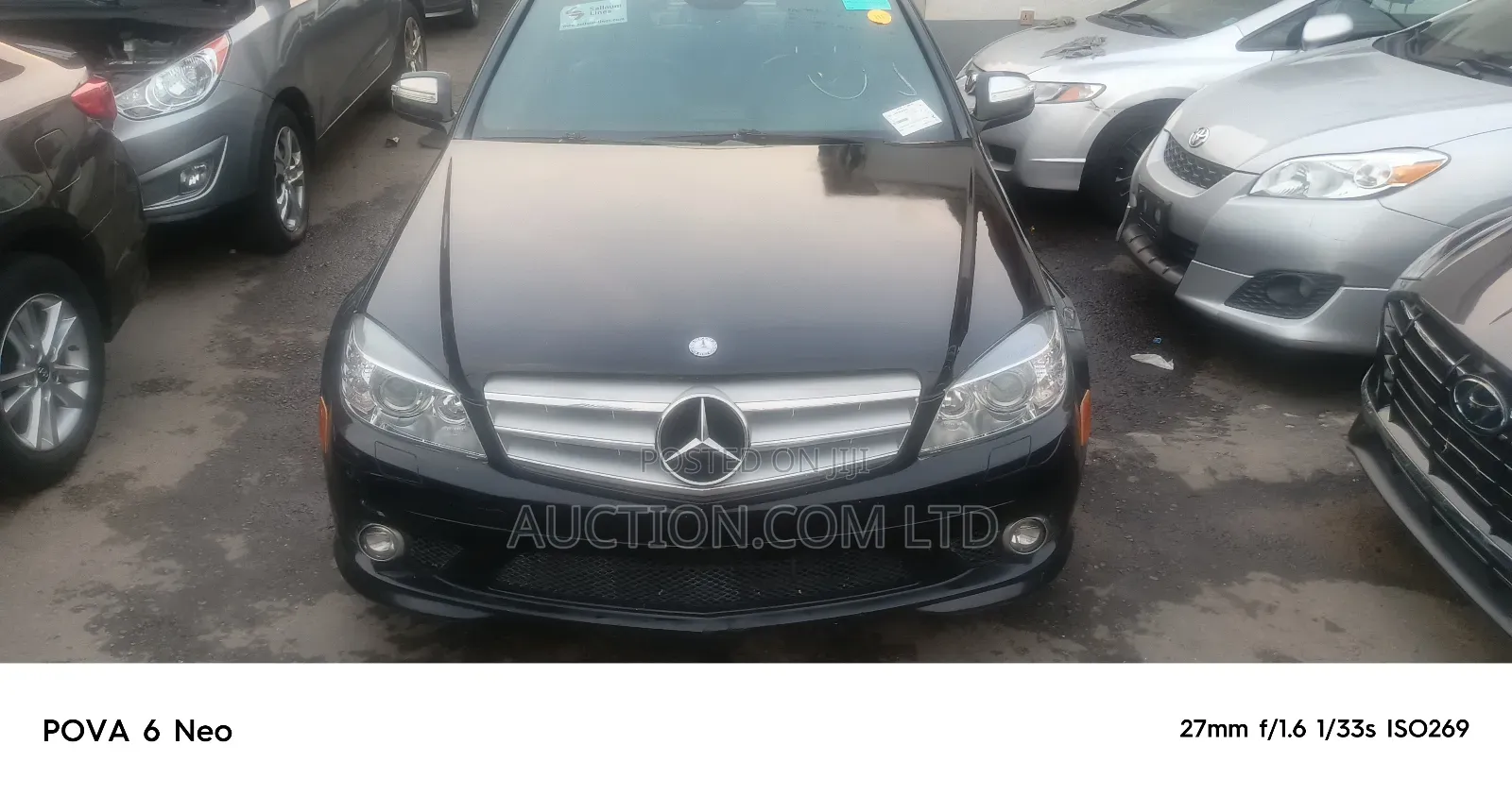 Mercedes-Benz C300 Sport Sedan AWD (3.0L 6cyl 7A) 2008 Black