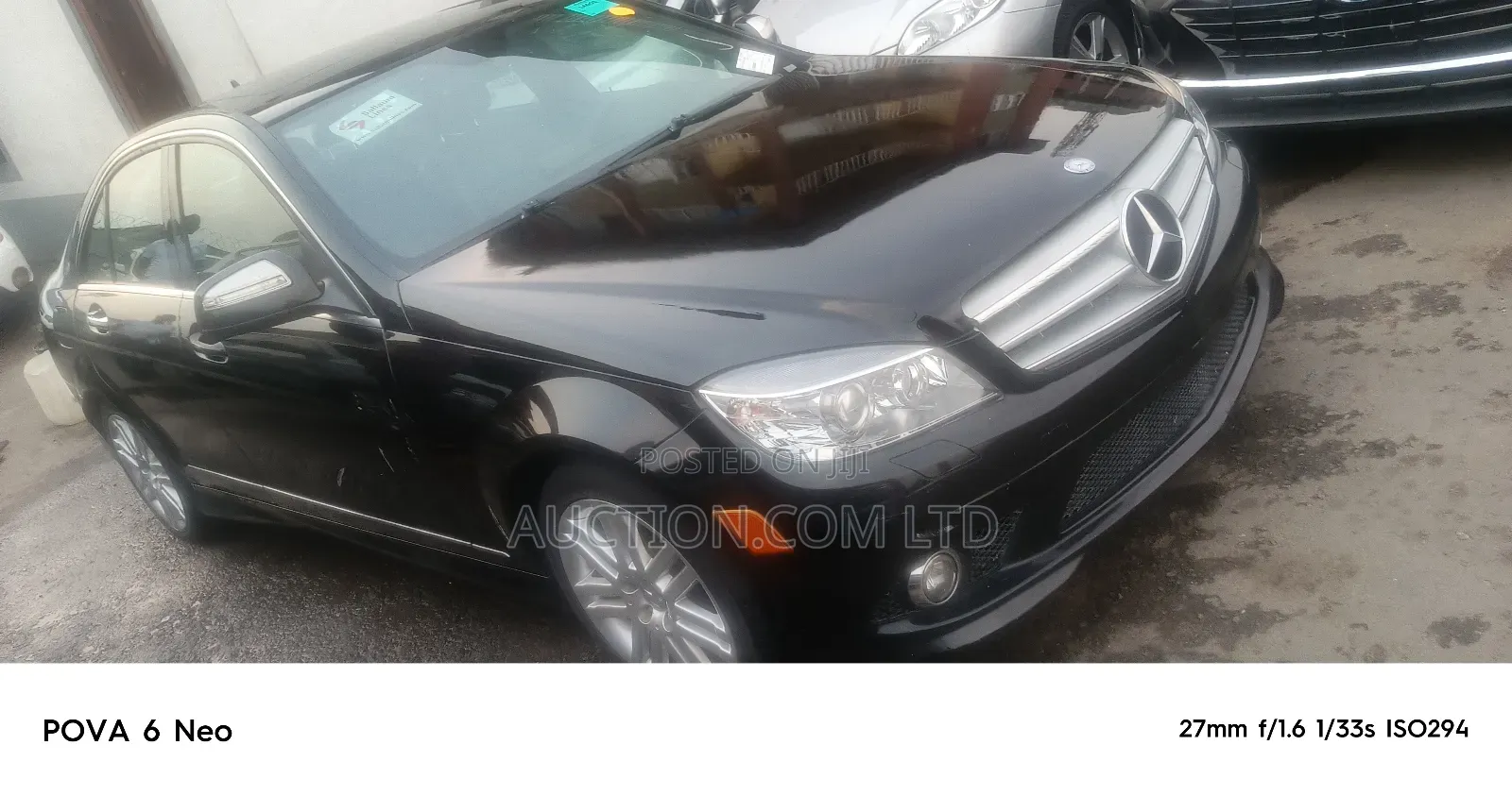 Mercedes-Benz C300 Sport Sedan AWD (3.0L 6cyl 7A) 2008 Black