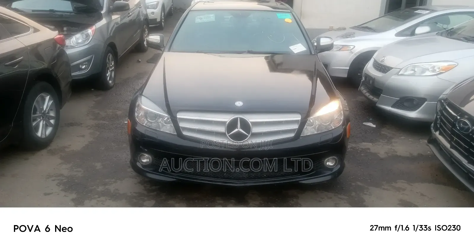 Mercedes-Benz C300 Sport Sedan AWD (3.0L 6cyl 7A) 2008 Black