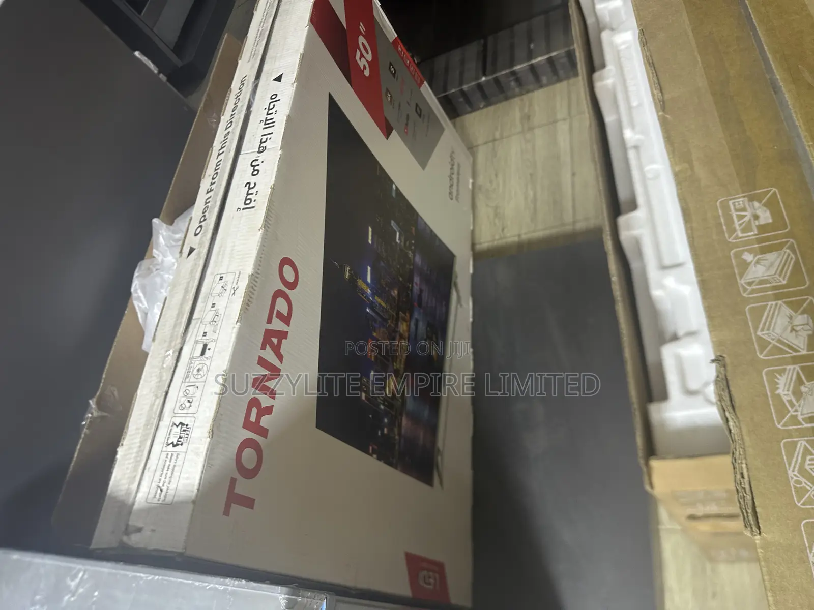 Tornado 50 Inches Smart Android Television