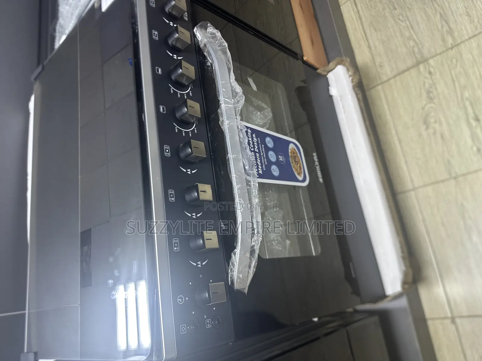 Bruhm 60 By 90 Standing Gas Cooker 5 Burner