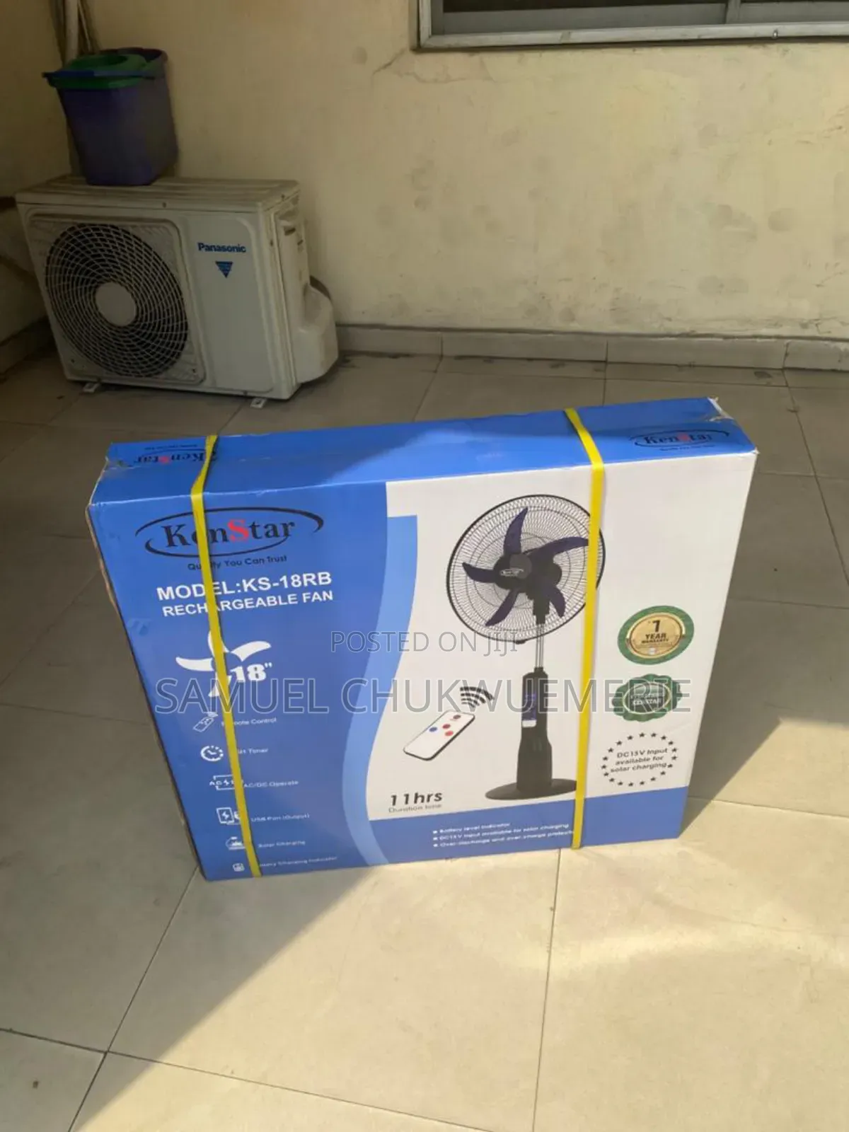 Kenstar Rechargeable 18"Inch