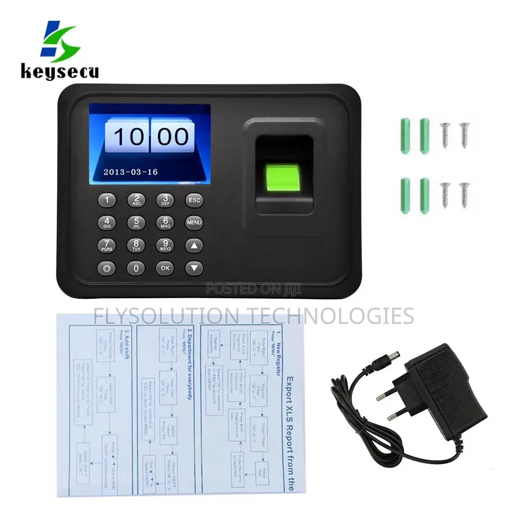 Hippoint Standalone Fingerprint Time Attendance Clocking Device