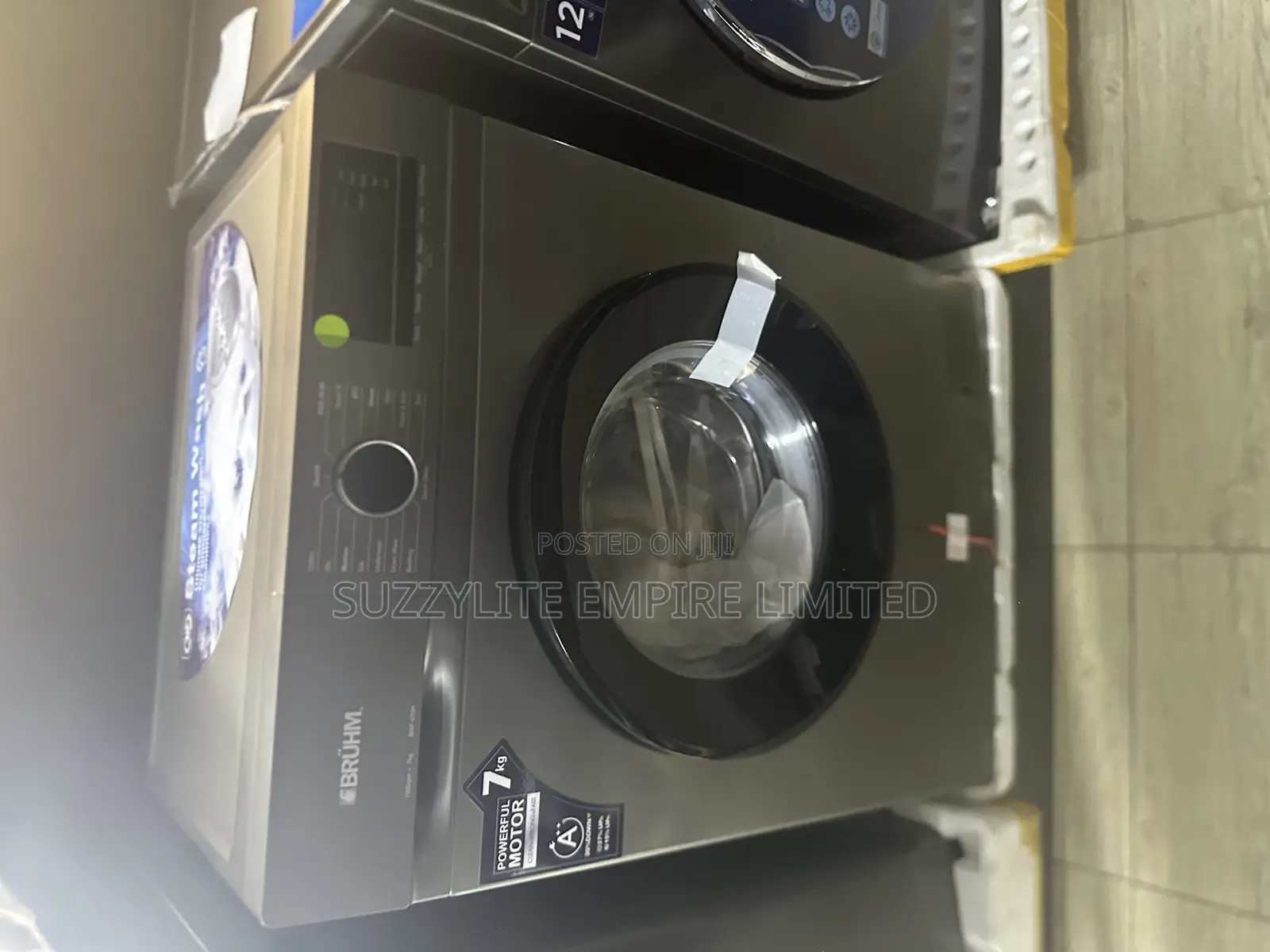 Bruhm 7kg Front Loader Wash And Spin Automatic Washing Machine