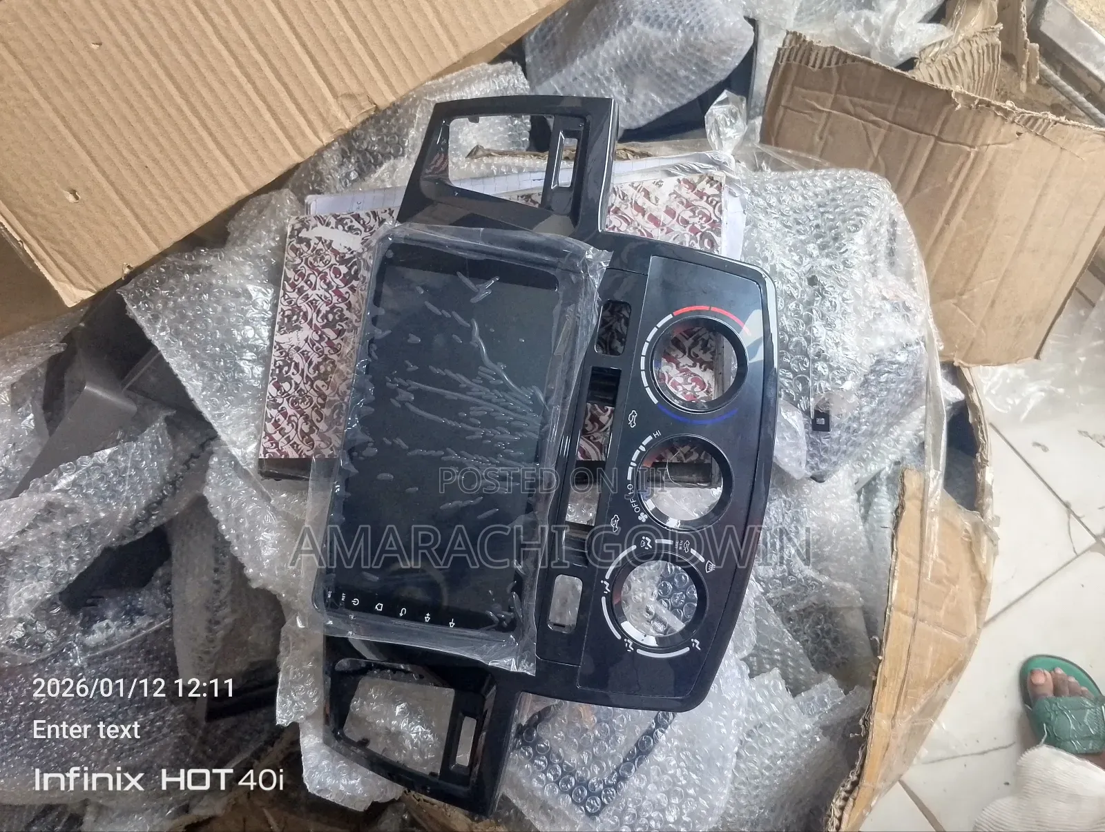 Hilux 2008 Andriod Navigation Screen