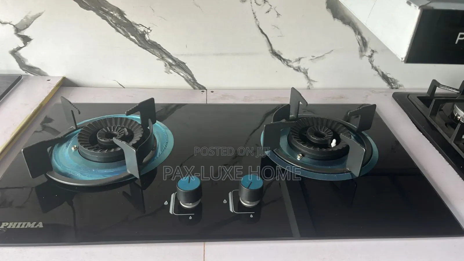 2 Burner Glass Hob Big Sitter