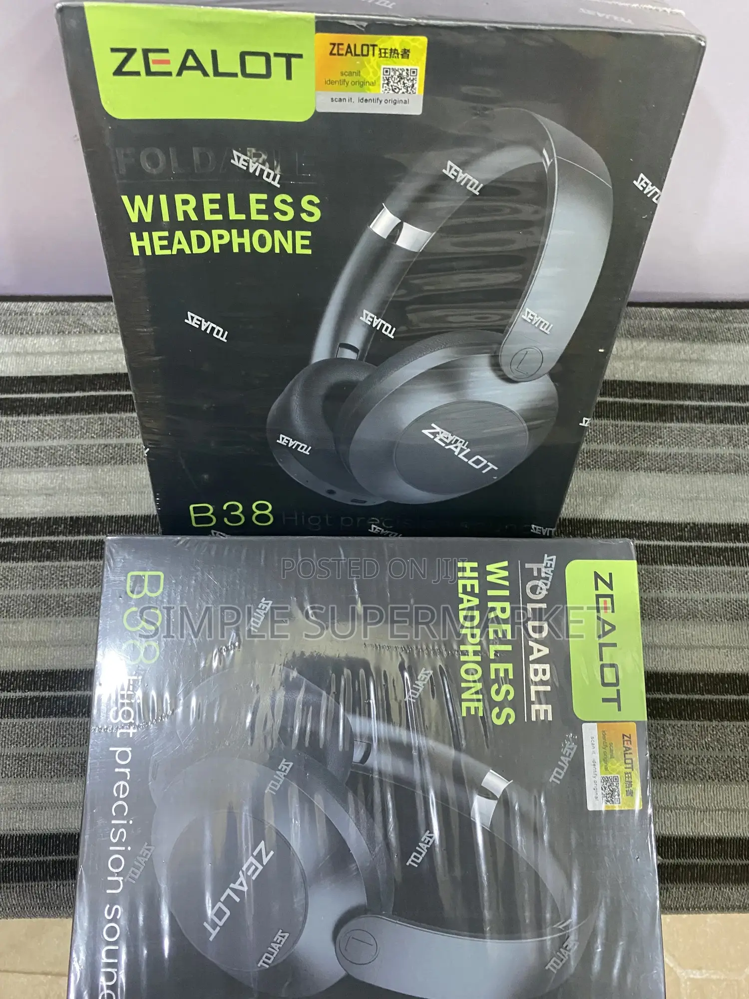 B38 Zealot Headphone Super Bass Clear Sound